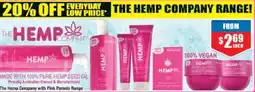 Chemist Warehouse The Hemp Company with Pink Pomelo Range offer