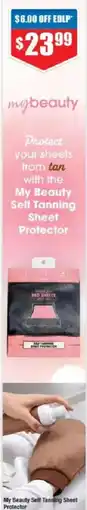 Chemist Warehouse My Beauty Self Tanning Sheet Protector offer