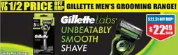 Chemist Warehouse Gillette Men's Range offer