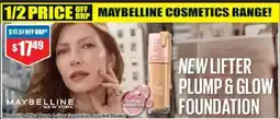 Chemist Warehouse Maybelline Lifter Plump & Glow Foundation offer