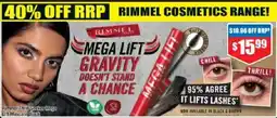 Chemist Warehouse Rimmel Thrill Seeker Mega Lift Mascara Black offer