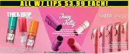 Chemist Warehouse W7 Cosmetics Lips Range Assorted Variants offer