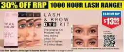 Chemist Warehouse 1000 Hour Eyelash & Brow Dye Kit Assorted Variants offer