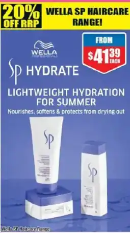 Chemist Warehouse Wella SP Haircare Range offer