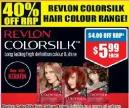 Chemist Warehouse Revlon Color Silk Hair Colour Range offer