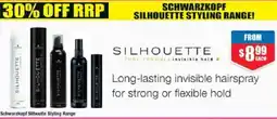 Chemist Warehouse Schwarzkopf Silhoutte Styling Range offer