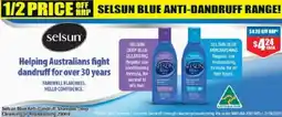 Chemist Warehouse Selsun Blue Anti-Dandruff Shampoo Deep Cleansing or Replenishing offer