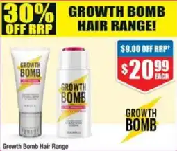 Chemist Warehouse Growth Bomb Hair Range offer