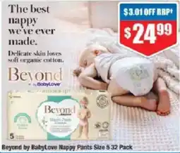 Chemist Warehouse Beyond by BabyLove Nappy Pants Size 5 offer