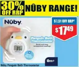 Chemist Warehouse Nuby Penguin Bath Thermometer offer