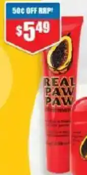 Chemist Warehouse Real Paw Paw Ointment offer
