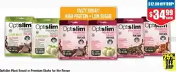 Chemist Warehouse Optislim Plant Based or Premium Shake for Her Range offer