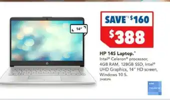 Harvey Norman HP 145 Laptop offer