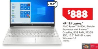 Harvey Norman HP 155 Laptop offer