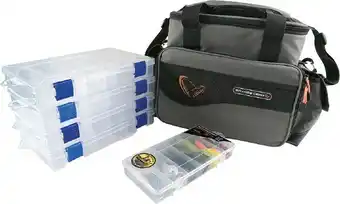 BCF Savage Gear Ultra Tackle Bag with 50 Piece Lure Kit offer