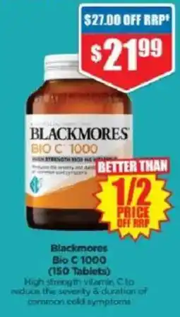 Chemist Warehouse Blackmores Bio C 1000 offer