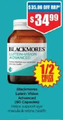Chemist Warehouse Blackmores Lutein Vision Advanced offer