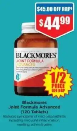 Chemist Warehouse Blackmores Joint Formula Advanced offer