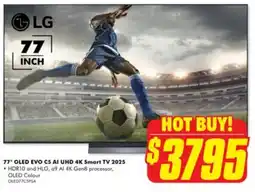 The Good Guys 77 oled evo c5 ai uhd 4k smart tv 2025 offer