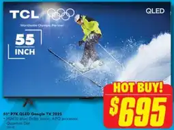 The Good Guys 55 p7k qled google tv 2025 offer