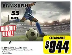 The Good Guys 55 Q7F QLED 4K Smart TV 2025 offer