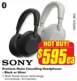 The Good Guys SONY Premium Noise Cancelling Headphones offer