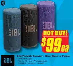 The Good Guys Grip Portable Speaker offer