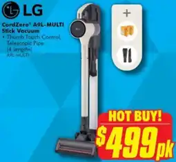 The Good Guys CordZero A9L-MULTI Stick Vacuum offer