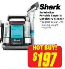 The Good Guys Shark StainStriker Portable Carpet & Upholstery Cleaner offer
