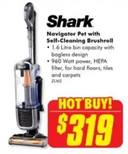 The Good Guys Shark Navigator Pet with Self-Cleaning Brushroll offer