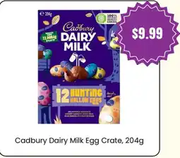 Cheap as Chips Cadbury Dairy Milk Egg Crate offer