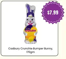 Cheap as Chips Cadbury Crunchie Bumper Bunny offer