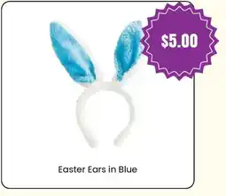 Cheap as Chips Easter Ears in Blue offer