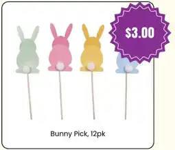 Cheap as Chips Bunny Pick offer
