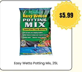 Choice The Discount Store Easy Wetta Potting Mix offer