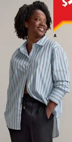 ALDI Women's Relaxed Shirt offer