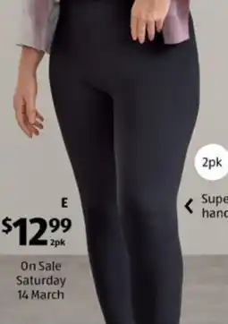 ALDI Women's Soft Leggings offer