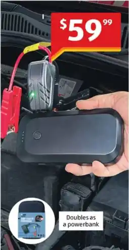 ALDI Jump Starter Powerbank offer