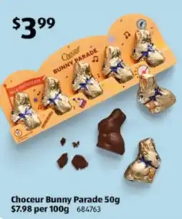 ALDI Choceur Bunny Parade offer