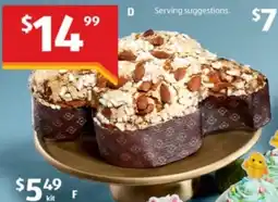 ALDI Balconi Traditional Fruit Colomba offer