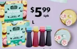 ALDI Creative Kitchen Natural Food Colours offer