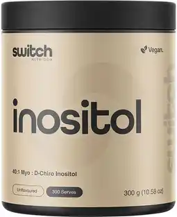 healthylife Switch Nutrition Inositol 40:1 MYO : D-Chiro Inositol Powder offer