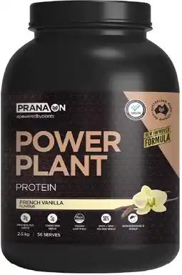 healthylife Pranaon Power Plant Protein French Vanilla offer