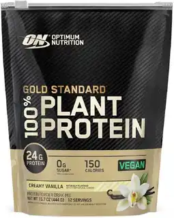 healthylife Optimum Nutrition Gold Standard Plant Protein Powder Vanilla offer