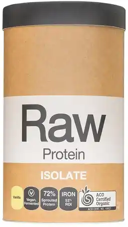 healthylife Amazonia Raw Protein Isolate Vanilla offer