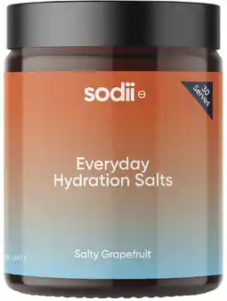 healthylife Sodii Everyday Hydration Salts Salty Grapefruit offer