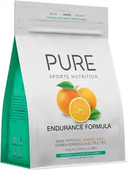 healthylife Pure Sports Nutrition Endurance Formula Orange offer