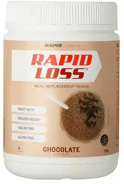 healthylife Rapid Loss Chocolate Meal Replacement Shake offer