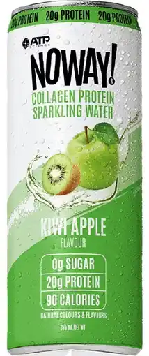 healthylife ATP Science Noway Collagen Protein Water Sparkling Water Kiwi Apple offer
