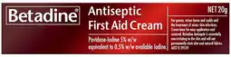 healthylife Betadine Antiseptic First Aid Cream offer